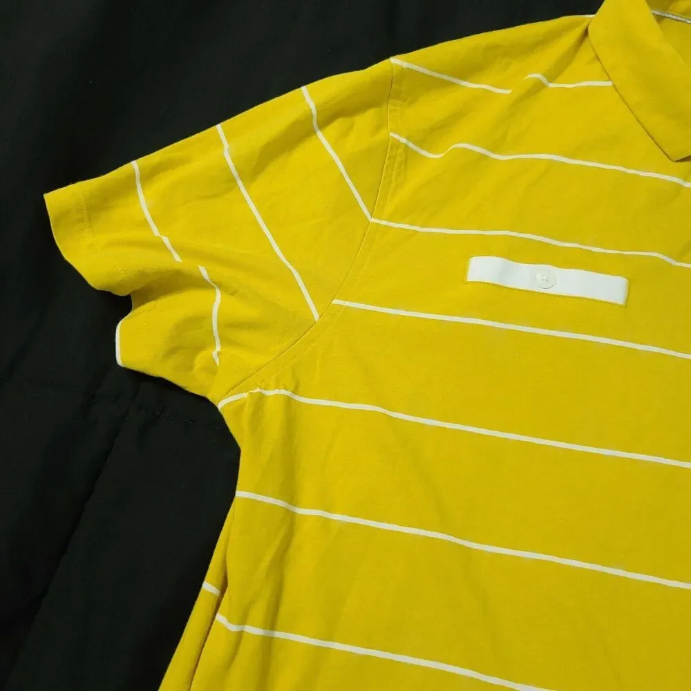 Nike Dri Fit Mens Polo Multicolor Size XL 100% Polyester Short Sleeve Pullover